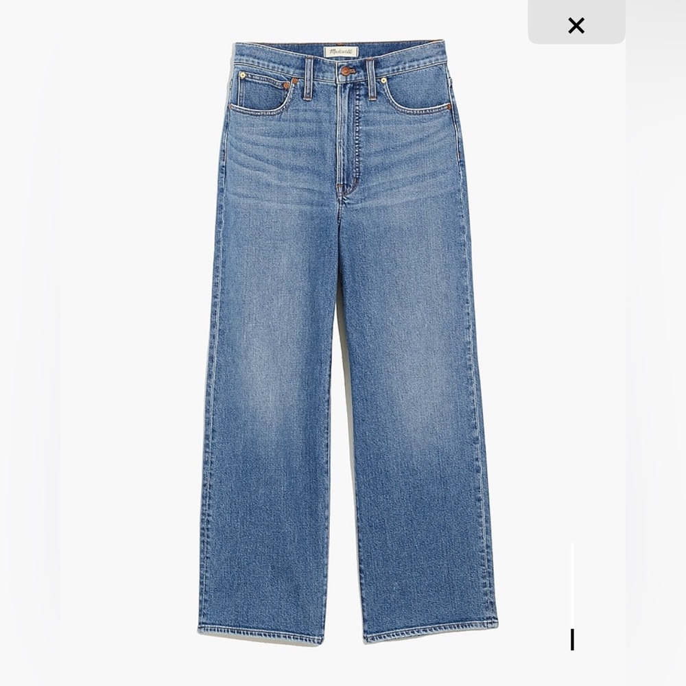 Madewell The Perfect Vintage Crop Wide-Leg Jean | Montclare Wash | 26